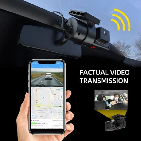 Jimi JC181 Dual-Channel 4G Car Dashcam - Image 5
